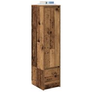 Висока дъска Старо дърво 29,5x34x119,5 см инженерно дърво