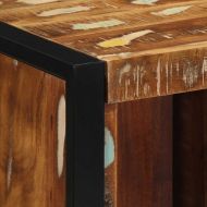 Нощни шкафчета 2 бр. многоцветен масивна дървесина възстановена