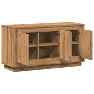 Бюфет, занаятчийски дъб, 102x35x55 см, инженерно дърво
