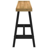 Конзолна маса NOAIN с А-образни крака масивна дървесина бор