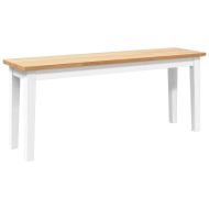 Пейка 110 cm Масивна дървесина Гума