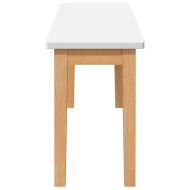 Пейка 110 cm Масивна дървесина Гума