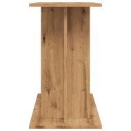 Стойка за аквариум, дъб, 80x35x60 см, инженерно дърво