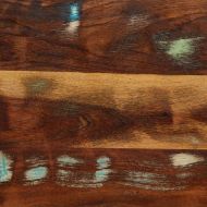 табла за глава 140 cm масивна дървесина и желязо