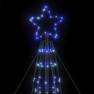 LED коледна елха 1534 светодиода синьо 500 см