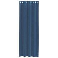 Пердета от воал с втулки, 2 бр, кралско синьо