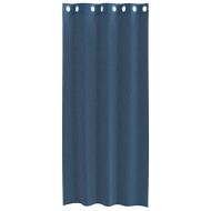 Пердета от воал с втулки, 2 бр, кралско синьо