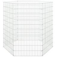 Ограждение за свободно отглеждане на животни 6-панела 54x100 см