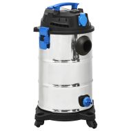 Прахосмукачка за мокро и сухо почистване 1200 W 30 л сребриста