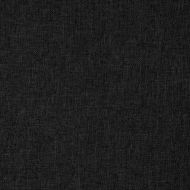 Въртящ се подов стол, черен, текстил