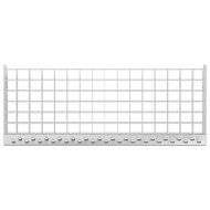 Решетъчно стъпало 60x24x7 см поцинкована стомана