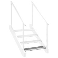 Решетъчно стъпало 60x24x7 см поцинкована стомана