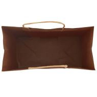 Хартиени торбички 250 бр с дръжки зелени 21x11x31 см