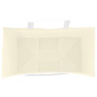 Хартиени торбички 250 бр с дръжки жълти 15x8x21 см