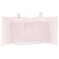 Хартиени торбички 250 бр с дръжки розови 32x17x25 см