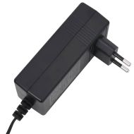 Изправящ реклайнер стол, тъмносив, текстил