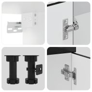 Комплект кухненски шкафове от 7 части Kalmar, инженерно дърво