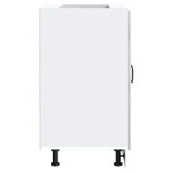 Шкаф за мивка, Kalmar, сив сонома, 60x46x81,5см инженерно дърво