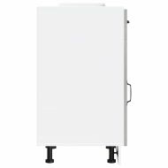 Кухненски шкаф, "Kalmar", бетонно сив, инженерно дърво