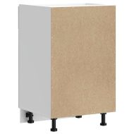 Кухненски шкаф, "Kalmar", бетонно сив, инженерно дърво