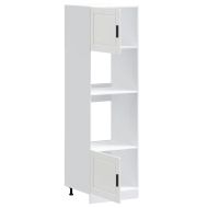 Шкафове за фурна 2 бр Porto, бели, инженерно дърво