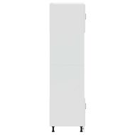 Шкафове за фурна 2 бр Porto, бял гланц, инженерно дърво