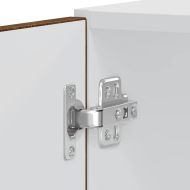 Шкафове за фурна 2 бр Porto, кафяв дъб, инженерна дървесина