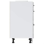 Кухненски шкаф, "Kalmar", сив сонома, инженерно дърво