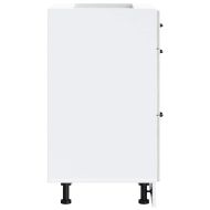 Кухненски шкаф Lucca, бетонно сив, инженерно дърво