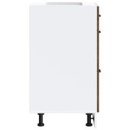 Кухненски шкаф, "Kalmar", кафяв дъб, инженерно дърво