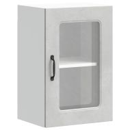 Кухненски стенен шкаф с стъклена врата, Kalmar, инженерно дърво