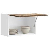 Кухненски стенен шкаф, Kalmar, опушен дъб, инженерно дърво