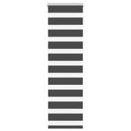 Зеброва щора черна 50x100 см ширина на плата 45,9 cm полиестер