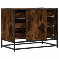 Шкаф с чекмеджета опушен дъб 70x41x56 cm Инженерна дървесина