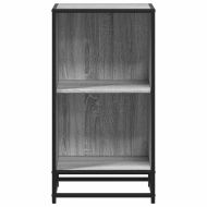 Шкаф за книги Grey Sonoma 40x35x76 cm Инженерна дървесина