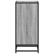 Шкаф за книги Grey Sonoma 40x35x76 cm Инженерна дървесина