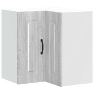 Кухненски стенен ъглов шкаф, Kalmar сив сонома, инженерно дърво