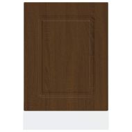 Панел за съдомиялна машина, Kalmar, кафяв дъб, 45x1,5x57 см, инженерно дърво