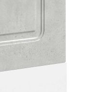 Панел за съдомиялна машина, Kalmar, бетонно сив инженерно дърво