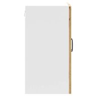 Кухненски стенен шкаф със стъклена врата "Kalmar" Старо дърво Инженерно дърво