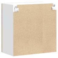 Кухненски стенен шкаф със стъклена врата "Kalmar" Старо дърво Инженерно дърво