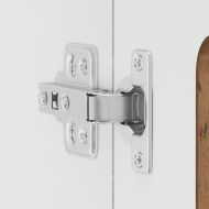 Кухненски стенен шкаф със стъклена врата "Kalmar" Старо дърво Инженерно дърво