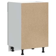 Кухненски шкаф Lucca Черно инженерно дърво