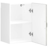 Кухненски стенен шкаф Lucca, бетонно сив, инженерно дърво