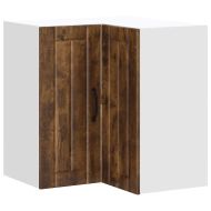 Кухненски стенен ъглов шкаф Lucca, опушен дъб, инженерно дърво