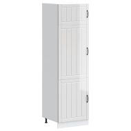 Кухненски шкаф Lucca, бял гланц, инженерно дърво