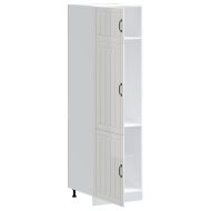 Кухненски шкаф Lucca, бял гланц, инженерно дърво