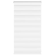 Зеброва щора бял 75x100 см Ширина на плата 70,9 см Полиестер