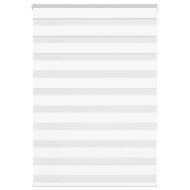 Зеброва щора бял 115x150 см Ширина на плата 110,9 см полиестер