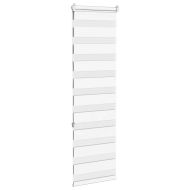 Зеброва щора бял 50x150 см ширина на плата 45,9 cm полиестер